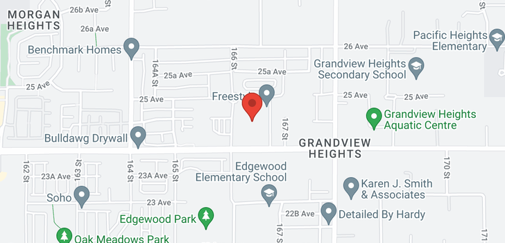 map of 60 16678 25 AVENUE